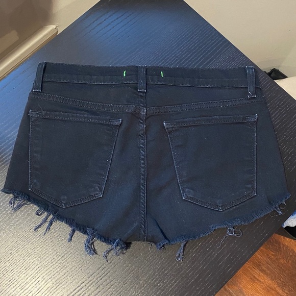 J Brand Black Jean Shorts Sz. 26 - Picture 2 of 8